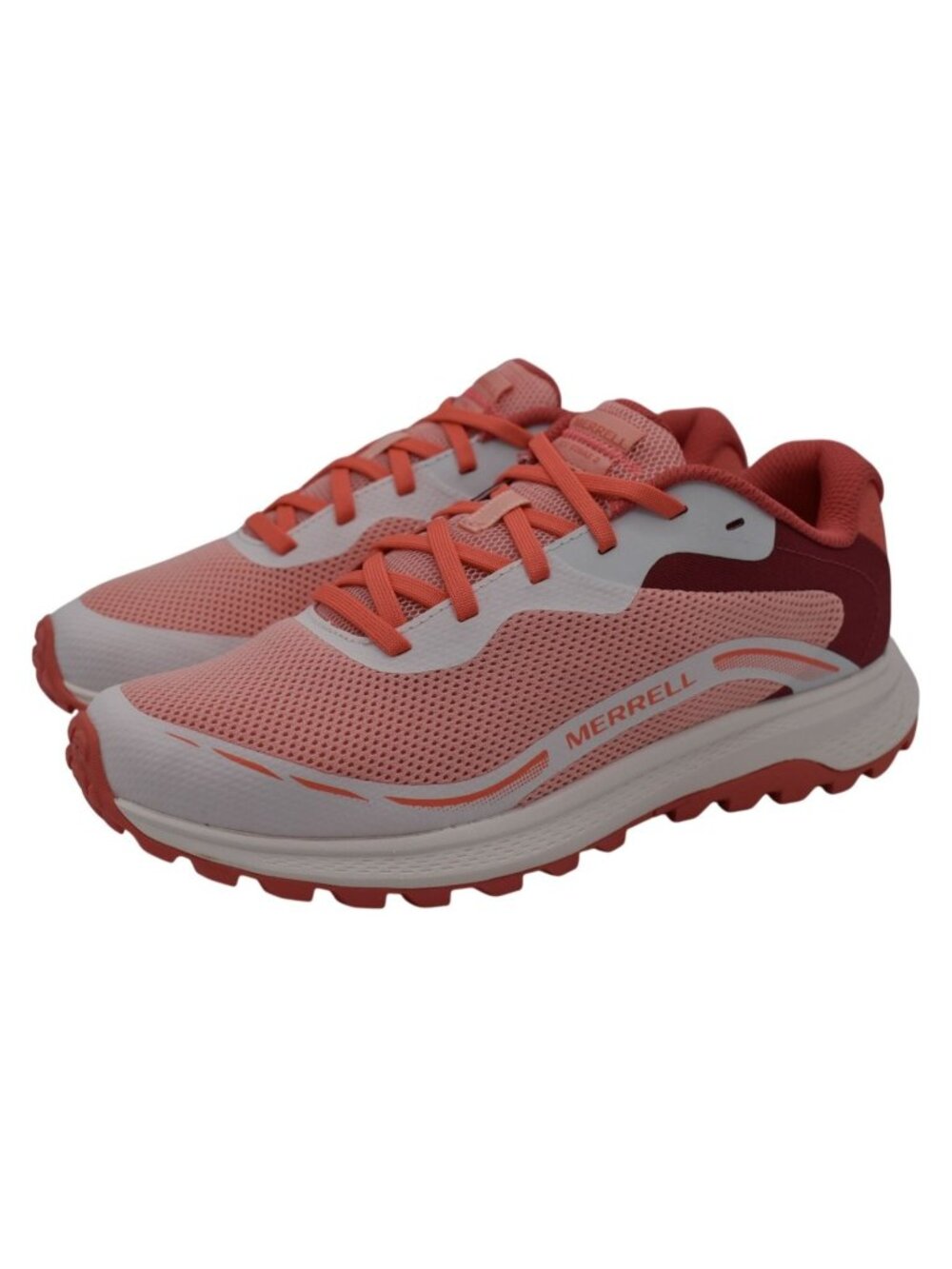Merrell Womens Size 7.5 Fly Strike 2 Soft Coral Trail Running Shoes Sneakers